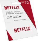GIFT CARD NETFLIX NO VALOR R$70